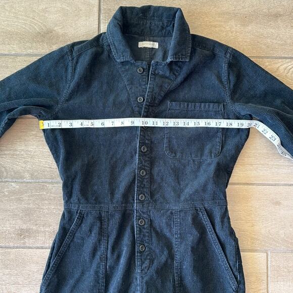 Outerknown Black Corduroy Jumpsuit‎ Size: M - Picture 10 of 12